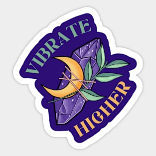 Vibrate Higher, Crystal Love Sticker